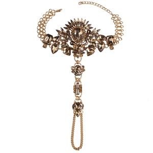 stunning Brown Anklet set Royalty Jewels